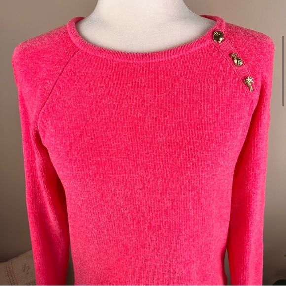 Lilly Pulitzer Pink Pippin‎ Sweater - Picture 4 of 5